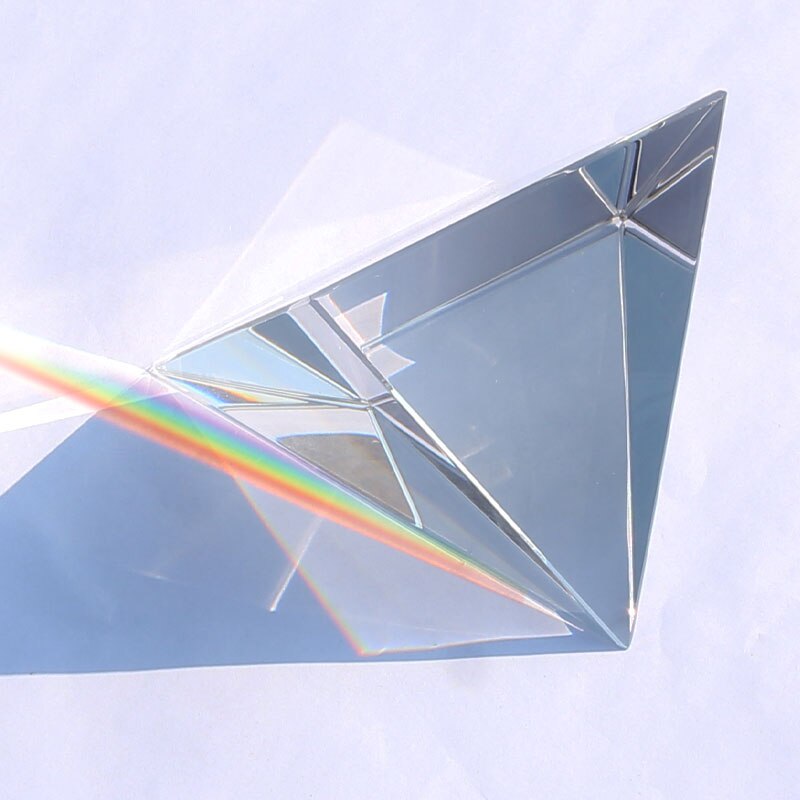 Optische Prism Quadrangular Piramide 100Mm Optische Hoogte Rechthoekige Piramide Optische Wetenschappelijke Experimentele Instrumenten Student