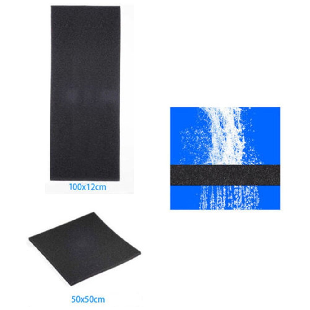 1 Pc S/M Verdikking Herbruikbare Zwart Foam Vijver Aquarium Aquarium Spons Biochemische Filter Filtratie Pad Filters & accessoires