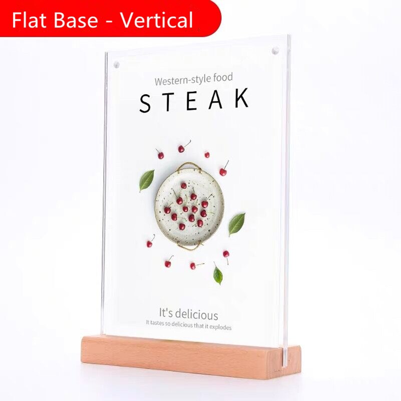 Dollar Bill Frame Houder Acryl Teken Houder Clear Sign Display Case met Base Papier Geld Protector voor Office Home Collectie Gift
