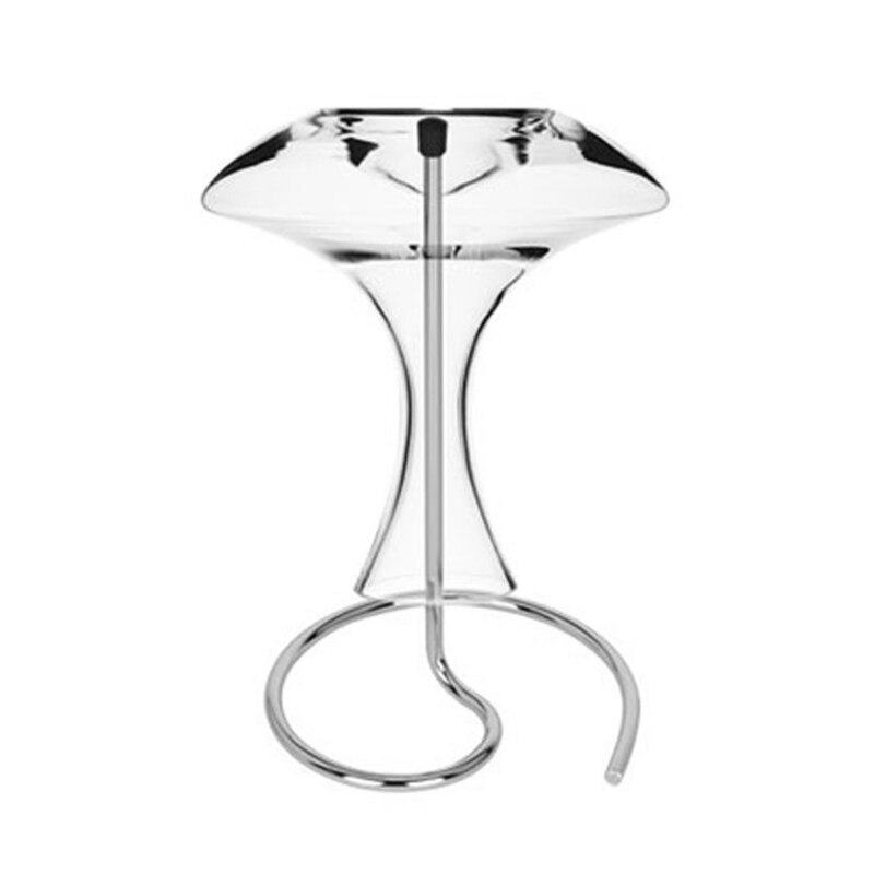 Stainless Steel Wine Decanter Holder Drying Stand Plus Drying Rack Display