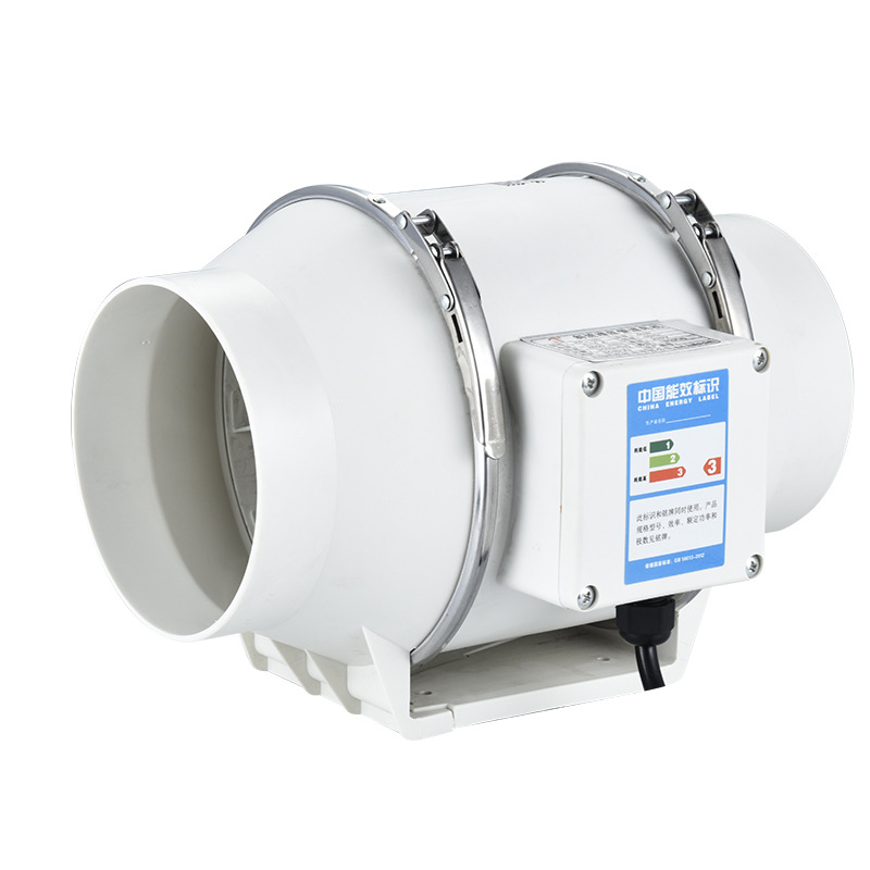 4 zoll 220V Auspuff Fans Hause Stille Inline Rohr Kanal Fan Bad Dunst Belüftung Küche Wc Wand Luft Reinigen ventilator