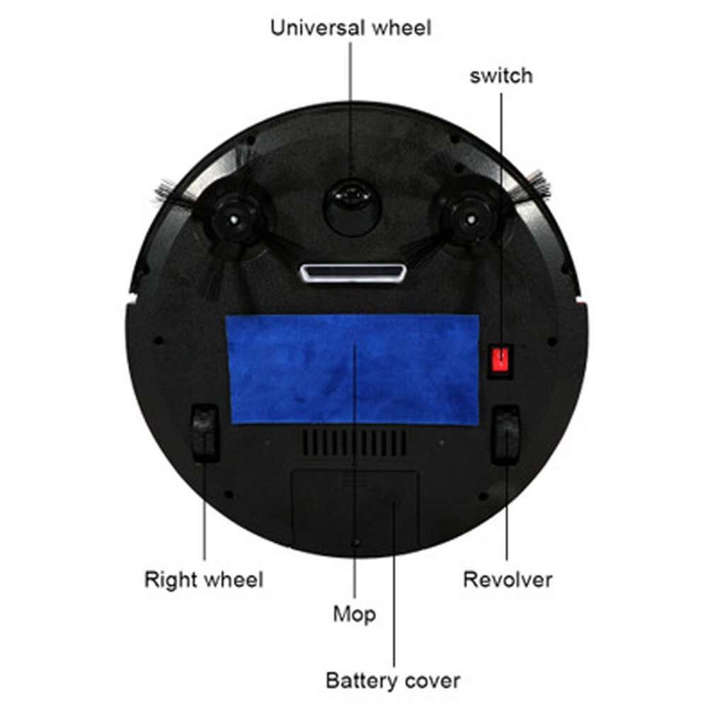 Intelligent Sweeping Robot With Remote Control Single Mop Dust Collector Home Sweeping Robot Floor Cleaning Tools