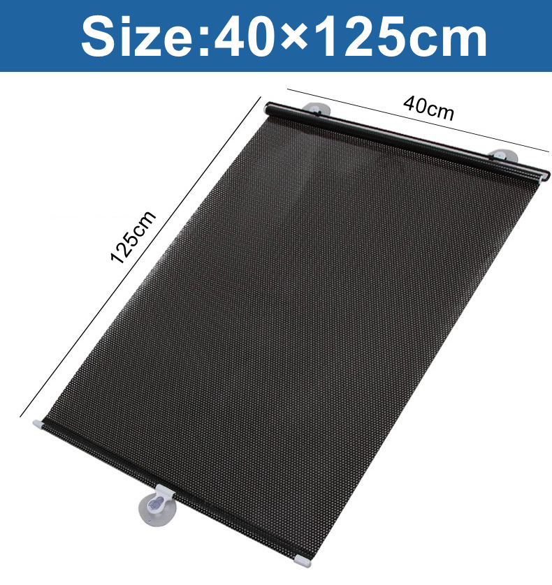 Auto Gordijn Windscherm Zonnescherm Auto Intrekbare Zon Blokkade Rolgordijn Pvc Gordijn Auto Zonneklep Voorruit Zonnescherm Zonnescherm: Lavendel