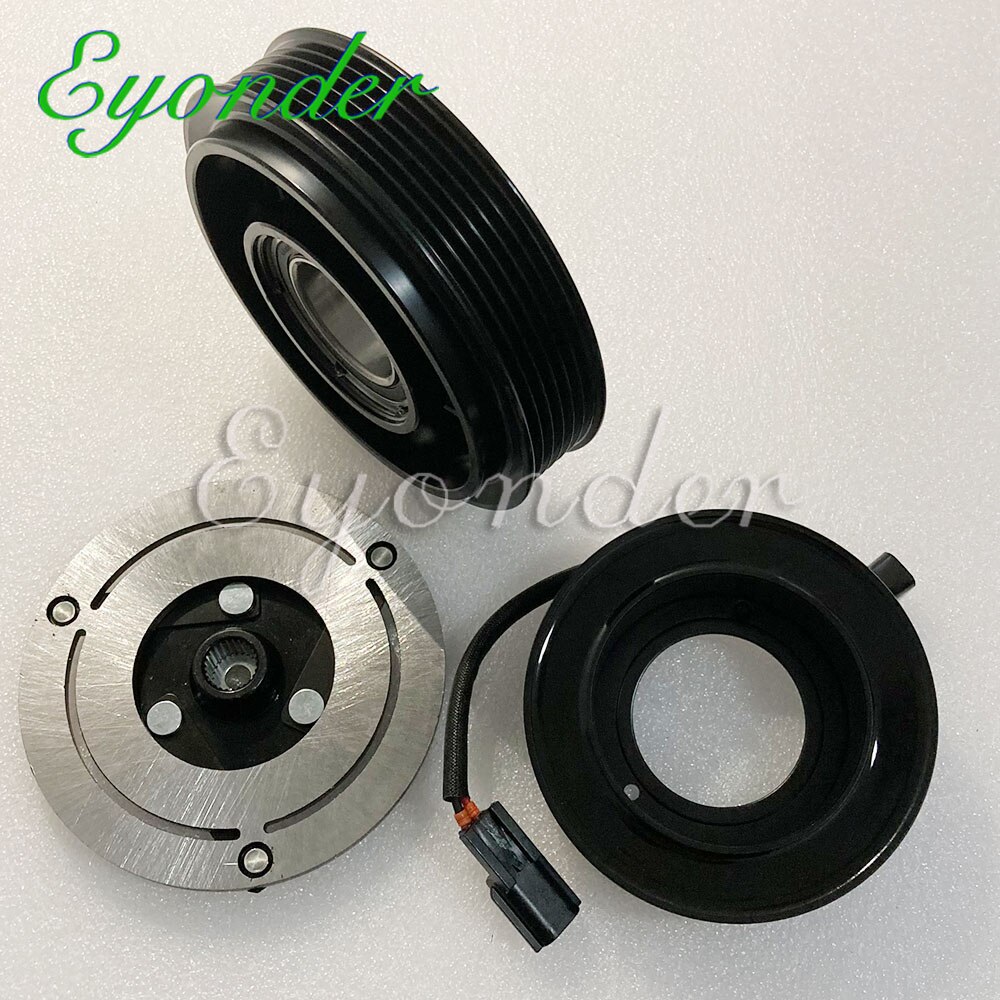 Embrague magnético electromagnético para coche, compresor de acondicionamiento de aire AC A/C para Nissan Sentra Altima x-trail XTrail T31 2.5L 2,5 92600JA00