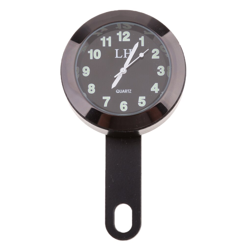 Motorrad Montieren Uhr Motorrad Lenker montieren Wasserdichte Zifferblatt Uhr Radfahren Uhr Für Honda Für Yamaha Suzuki KTM Etc
