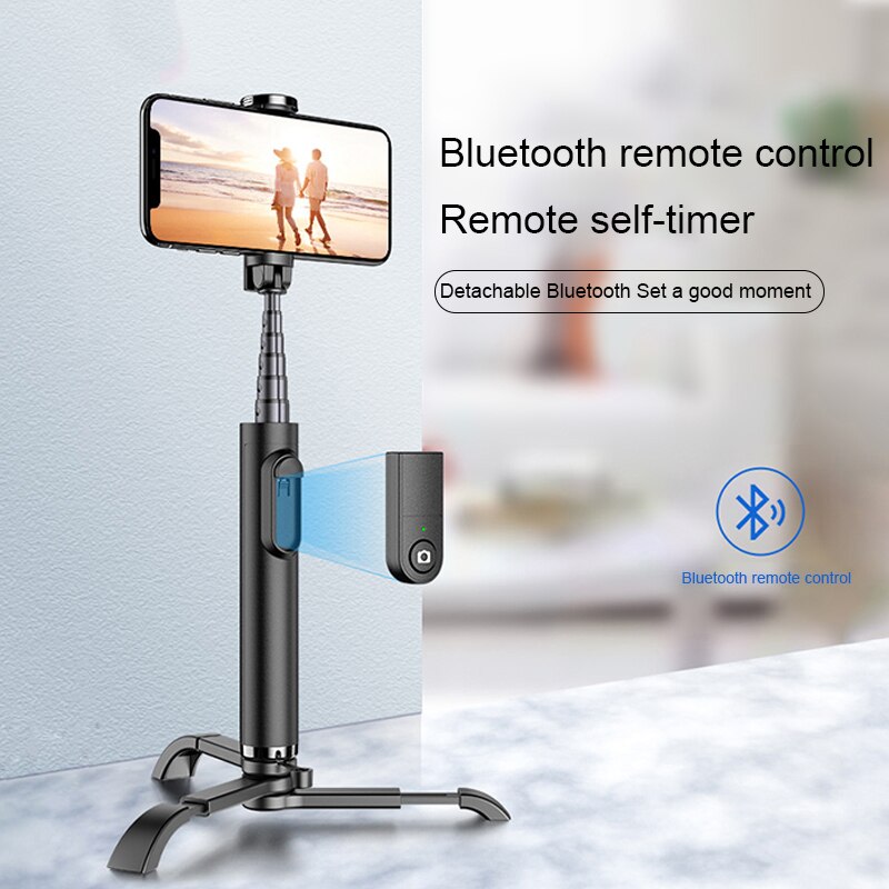 Selfie Stick Tripod - 665mm Extendable - Bluetooth Remote - Stabilizer for Live Streaming