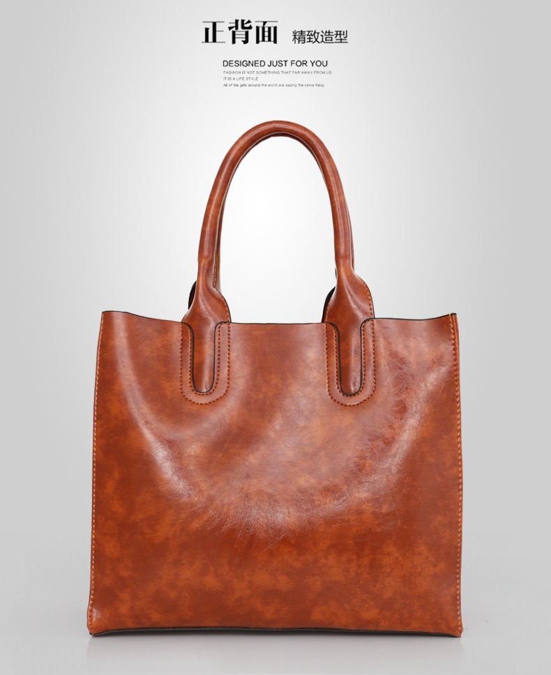 minimaliste et une épaule sac casual pour les filles femmes sac à main pu cuir sac mère trois pièces fourre-tout sac