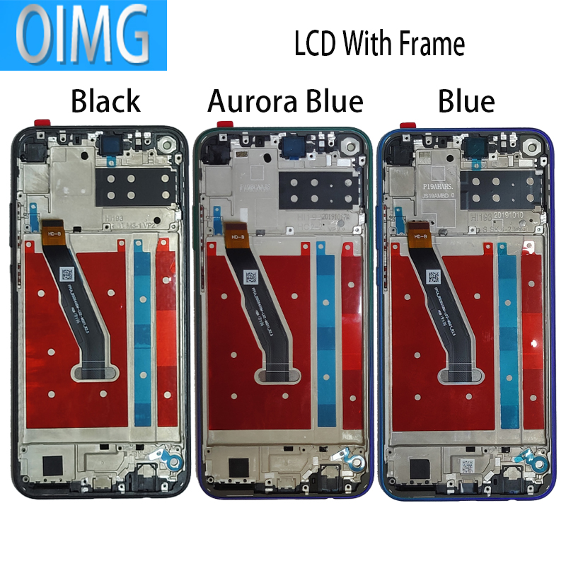 Originale per Huawei P40 Lite E Schermo LCD con Telaio tocco schermo Modelli arte L28 L29 L29N Pannello Digitizer Parti di Ricambio