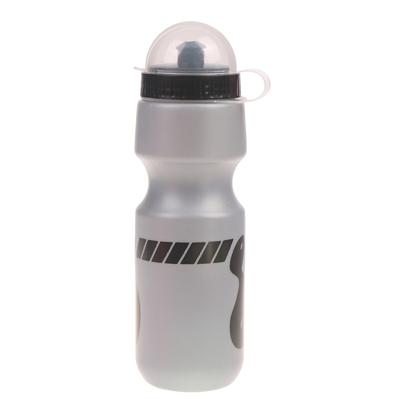 750Ml Mountainbike Fiets Water Drink Fles Buitensporten Plastic Draagbare Ketel Water Fles Drinkware: gray