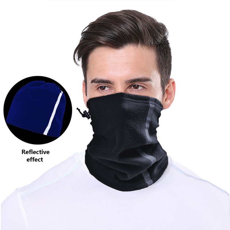 esquí hombres mujeres Bandana de invierno senderismo tapa la cara de esquí Snowboard cuello polaina de ciclismo bicicleta de la bufanda del tubo de senderismo: black 3