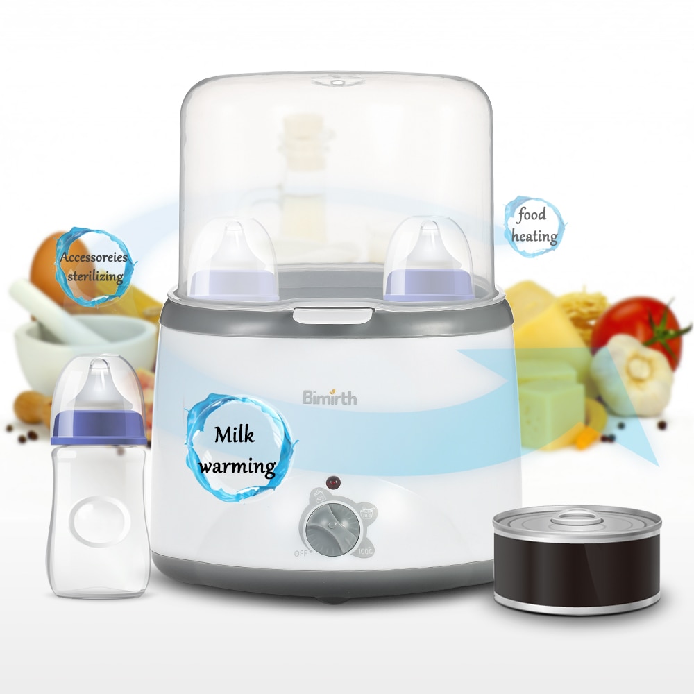 Doppel milchflaschenwärmer Multifunktions Clever Baby wasser Heizung Milch Flasche Sterilisator Thermostat Wärmer Lebensmittel Ei Dampfheizung