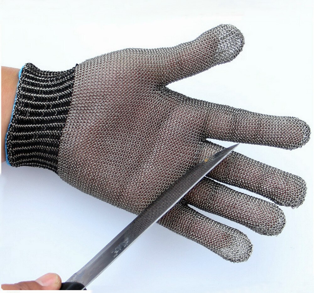 6 Sizes stainless steel anti cut gloves food processing Glass cutting guantes corte Wearable Does not rust cut proof gloves