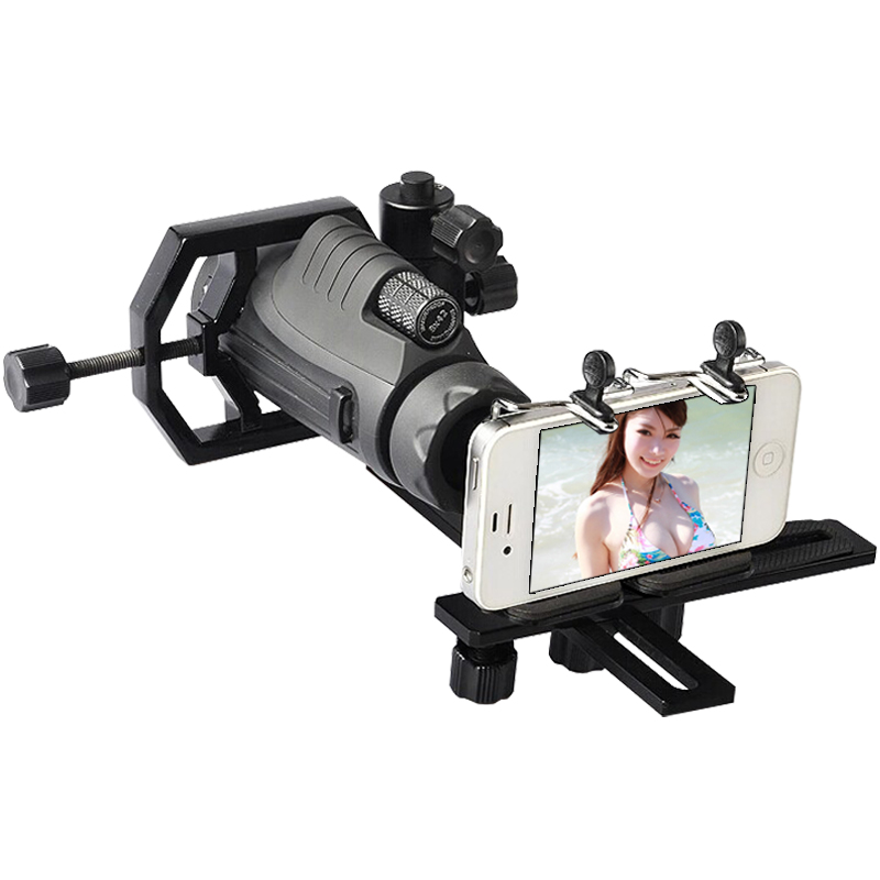 Telescope Universal Digital Camera Phone adapte Bracket Support Holder Mount Spotting Scopes Telescope Adapter Multifunction