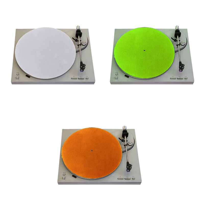 Kork Gummi Plattenspieler Teller matt Slipmat 3mm Filz Teller Anti-Statische Anti-Vibration Für 12 zoll LP Vinyl Rekord