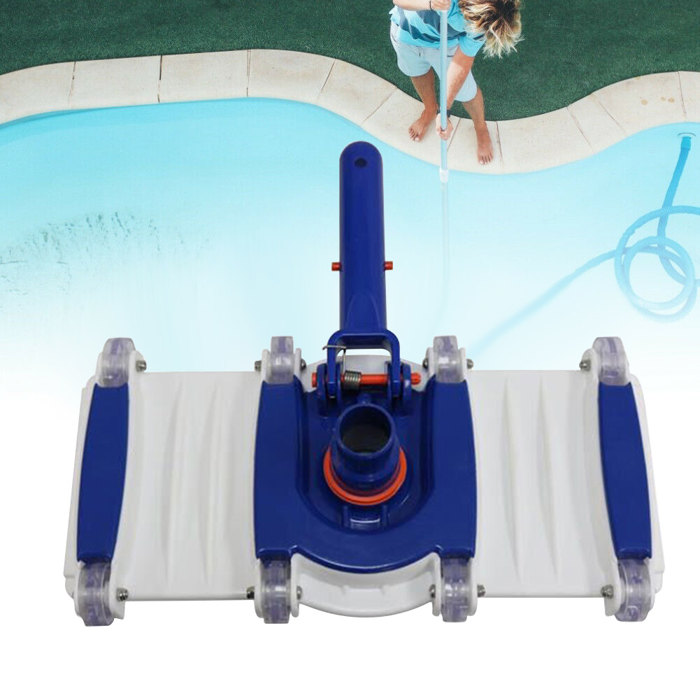 14 inch Swimming Pool Flexible Vacuum Head with Brush Cleaner Pond Spa Sewage Suction Pool Accessories Cleaning Tool