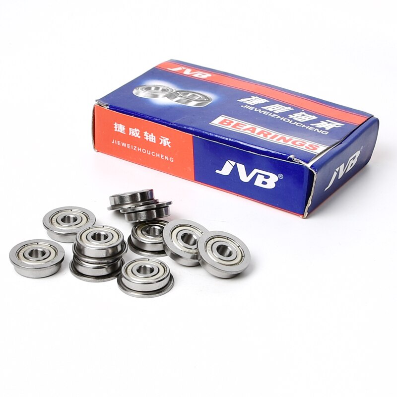 10 st  f623zz 3*10*4mm remskivor lager styrhjul flänsbussning kula  f624zz f625zz f686zz f688zz f696zz f608zz f6000zz 3 dprinter