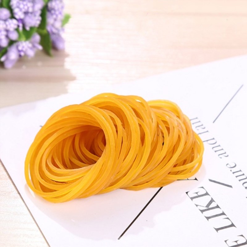 100Pcs Office Elastiekjes, rubber Ring Sterke Elastische Briefpapier Houder Band Loop School Kantoorbenodigdheden 38*1.4Mm