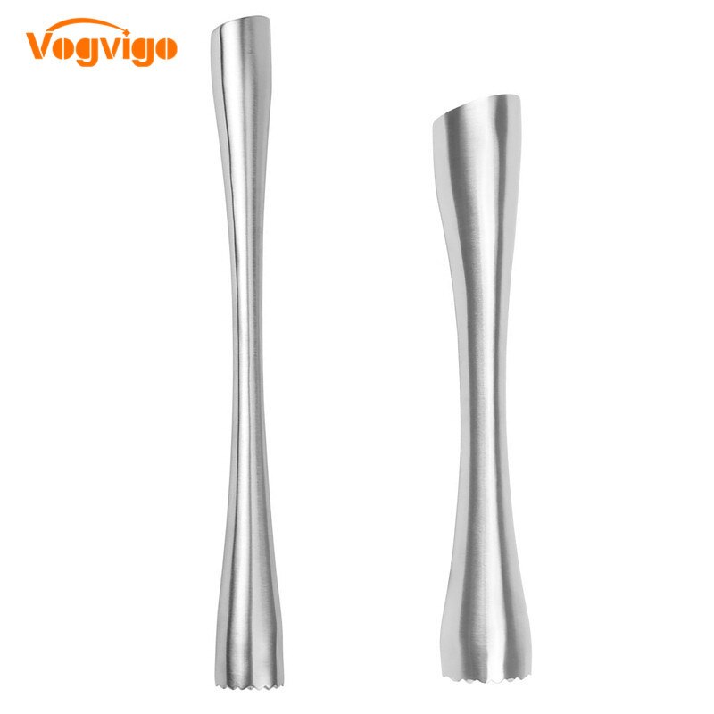 Stainless Steel Broken Popsicle Cocktail Swimstick Lemon Crushing Stick Drink Fruit Muddler Crushed Ice Barware Tool