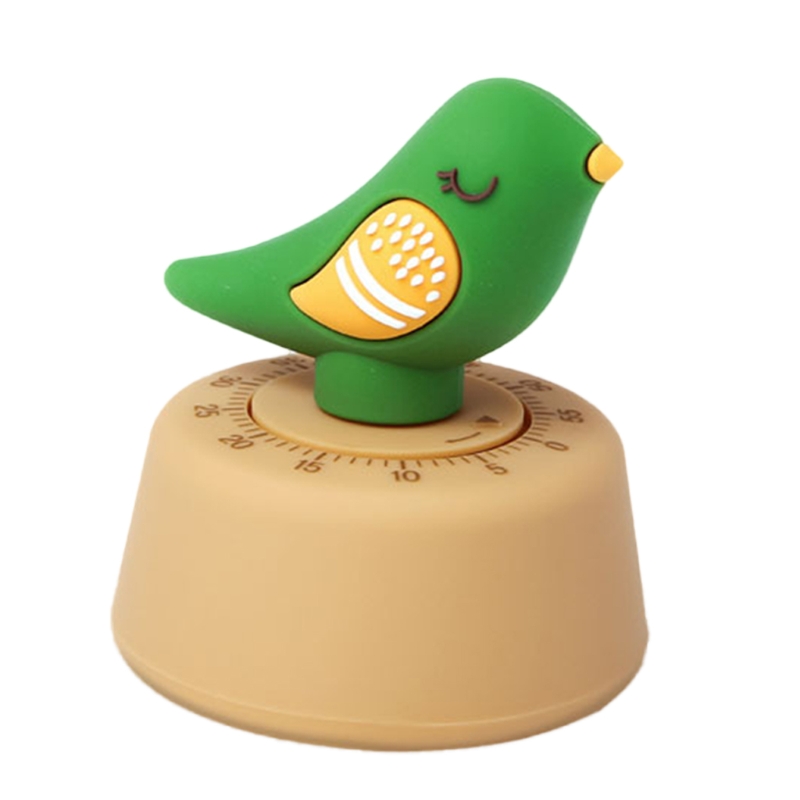 Huishouden Keuken Cartoon Vogel Timer Mechanische Tellers Klok Voor Koken Timing Koken Timer Bakken Tijd Duurzaam