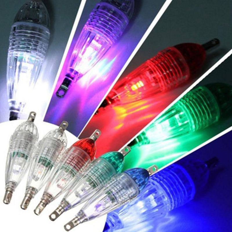 Fishing Squid Lure Light Lamp Tool Mini LED Deep Sea Underwater Tackle Fishing Lures Fishing Accessories