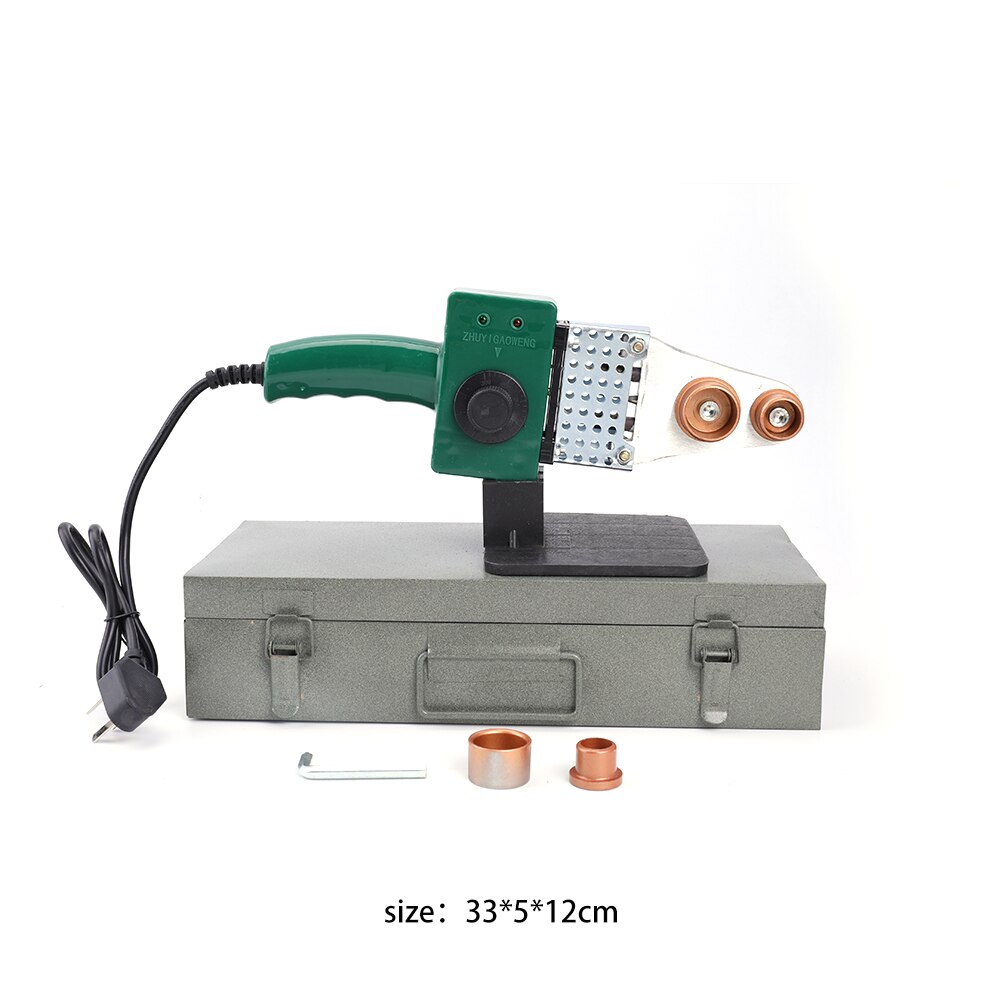 Pipe Welding Machine Pipe Soldering Iron Plastic Welding PP/PPR/PB/PE Tube Heating Melt Machine Temperature Control Tool: 20 to 32mm Set 02