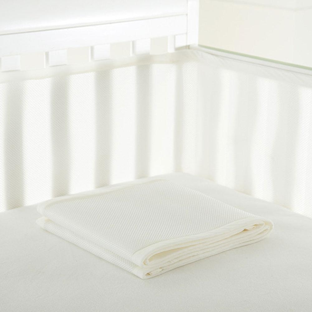 Baby Ademend Mesh Gedrukt Crib Bumper Liner Cot Bumper Ademend Mesh Babybedje Sets Bed Rond Protector