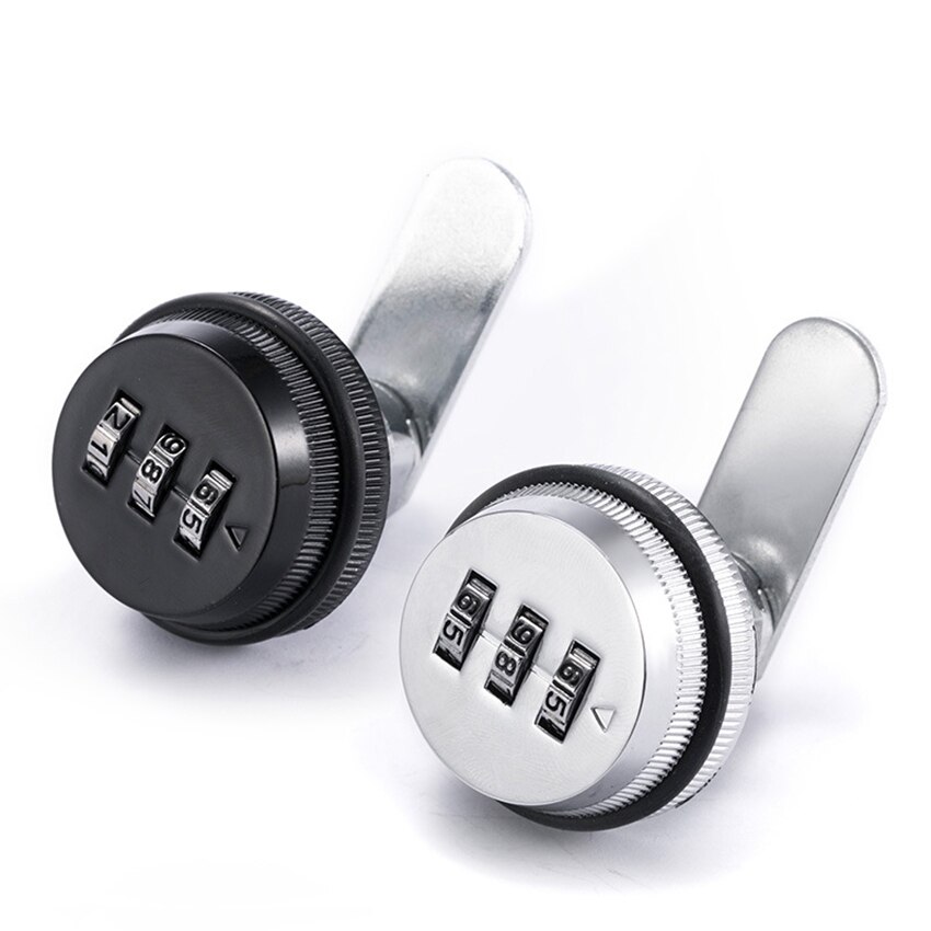 Combinatie Cam Lock Beveiliging Sloten Zinklegering Wachtwoord Lock Voor Letter Box Kast Lade Met 1-15 Mm/ 1-23 Mm Dikte