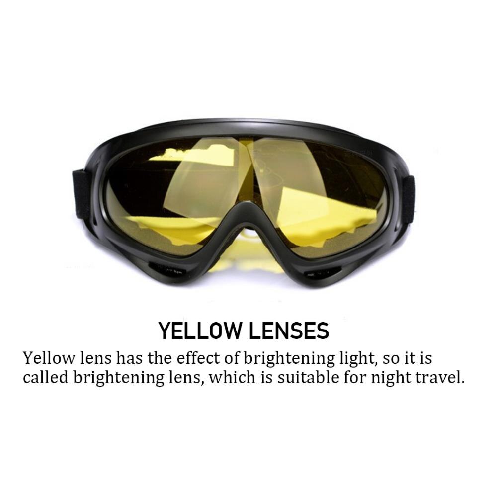 Anti-condens fietsbril ski tpu beschermingsbril buitensport stofdicht beveiliging windscherm veiligheidsbril anti-uv