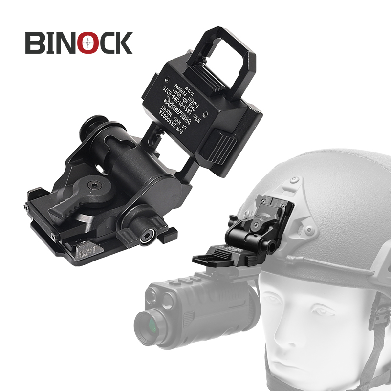 BINOCK L4g24 metal Pvs15 NVG30 NV8160 Adaptor Wilcox Bracket Accessories night vision goggles