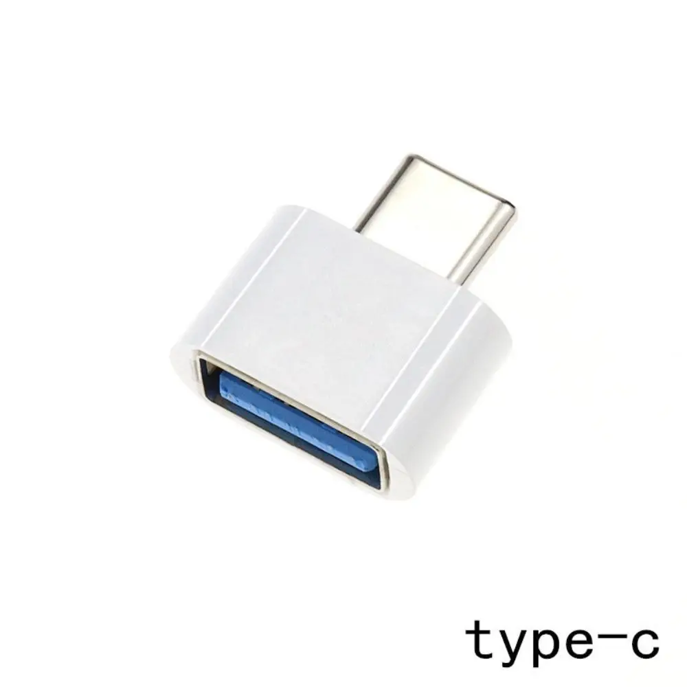 USB 2.0 Type C USB Male Adapter Black Aluminium USB-C Male OTG Converter Mini Metallic colours for Type-C Port: green