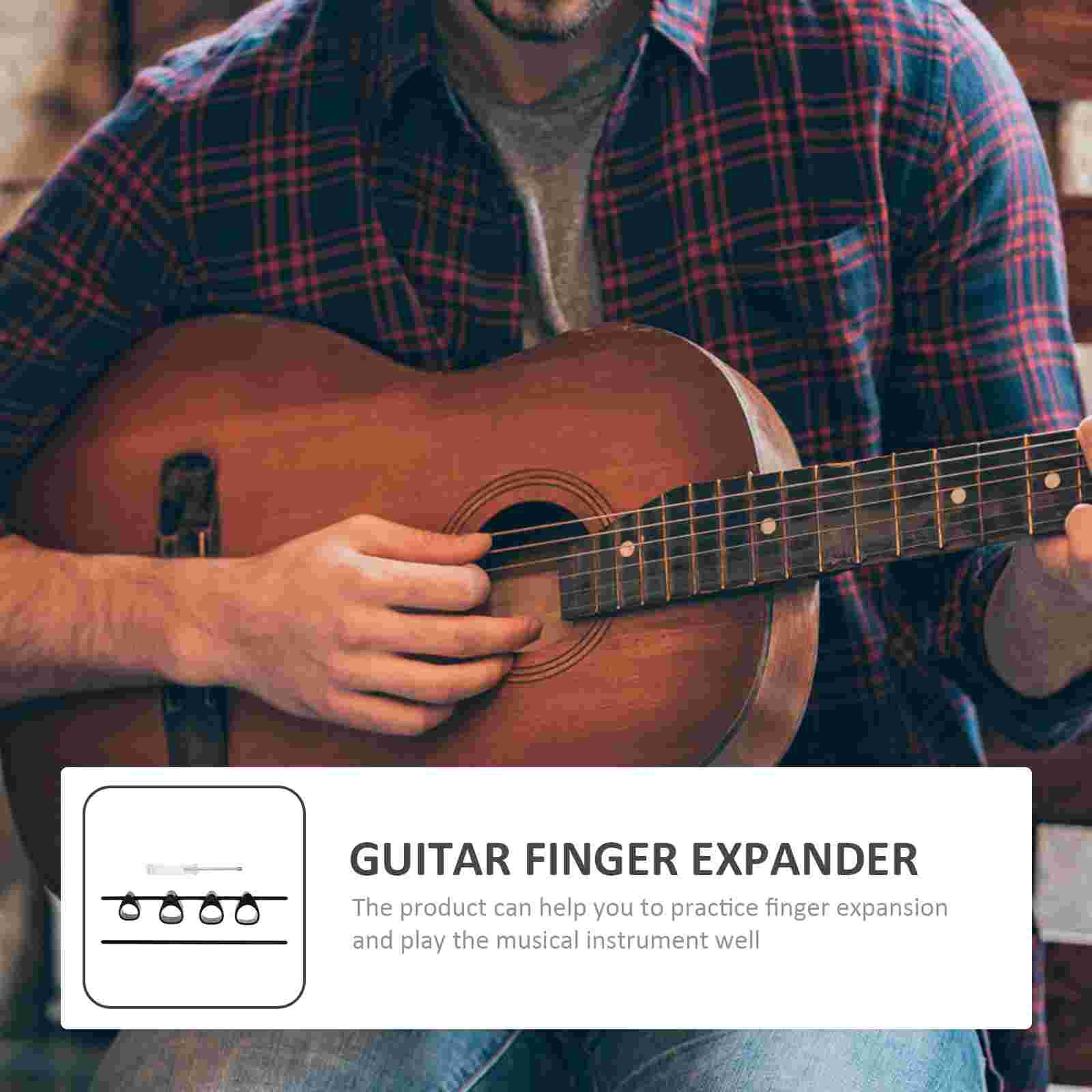 1Set Finger Stretcher Guitar Practice Finger Expander Finger Expansion Trainer