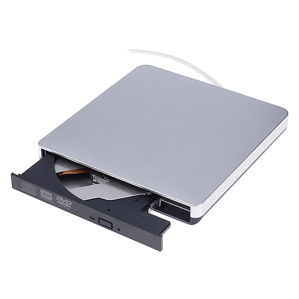 Portable DVD Recorder USB 3.0 Ultra-thin External Optical Drive CD-RW DVD-RW Writer Drive CD/DVD Player for Windows/Mac OS