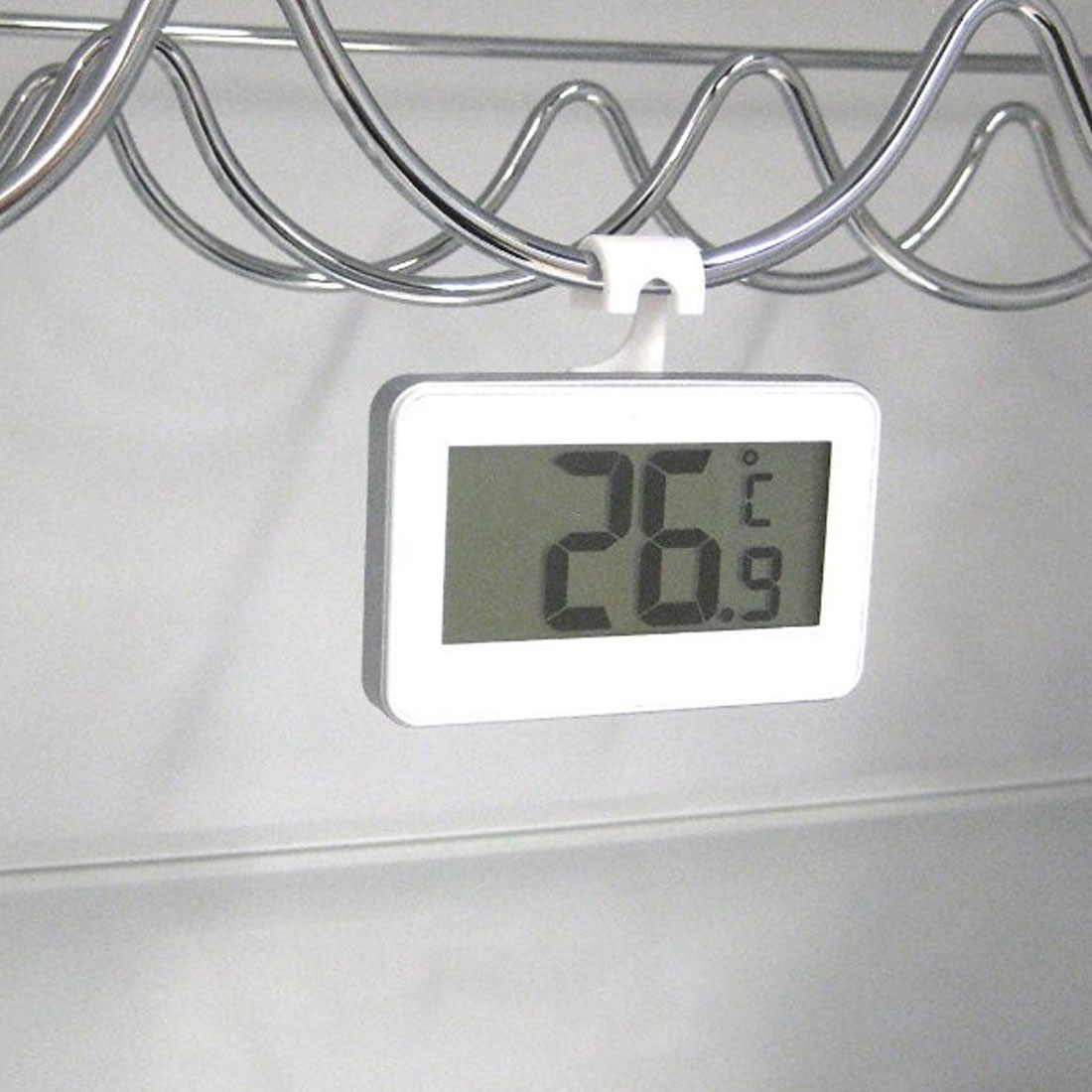 Waterdichte Digitale Thermometer Lcd Digitale Scherm Precisie Koelkast Thermometer Koelkast Vriezer Met Verstelbare Stand Magneet