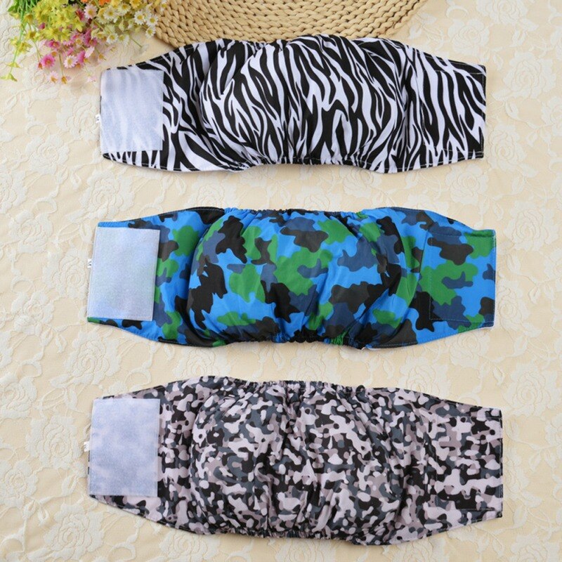 High Absorbing Dog Wraps Male Dog Belly Bands Male Washable Reusable Dog Diapers Nappies Sanitary Wraps Panties Pet Shorts