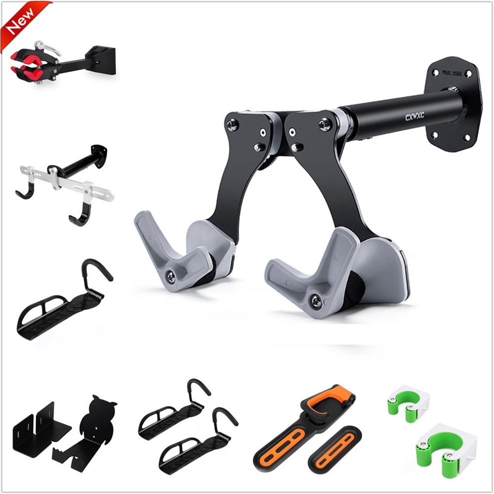 Bicycle Storage Holder Rack Bracket Garage Bike Wall Mount Hook Universal Durable Cycling Accessory for Bicycles