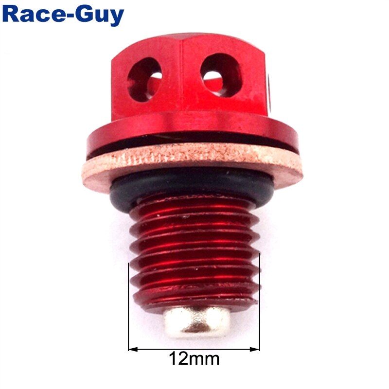 Oil Magnetic Drain Bolt Plug For Chinese 50cc 70cc 90cc 110cc 125cc 140cc 150cc 160cc Lifan YX Zongshen Loncin Pit Dirt Bike