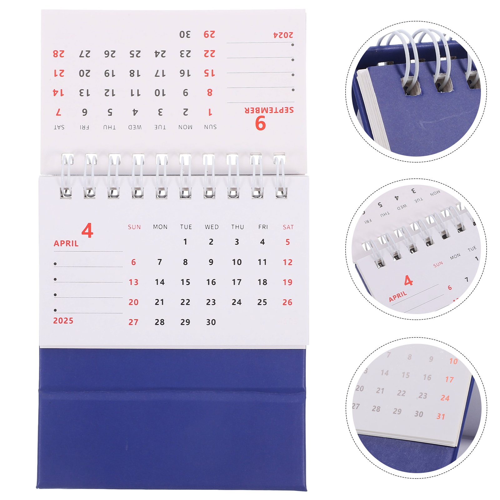 Desktop Calendar Simple Notepad Daily Use Standing... – Grandado