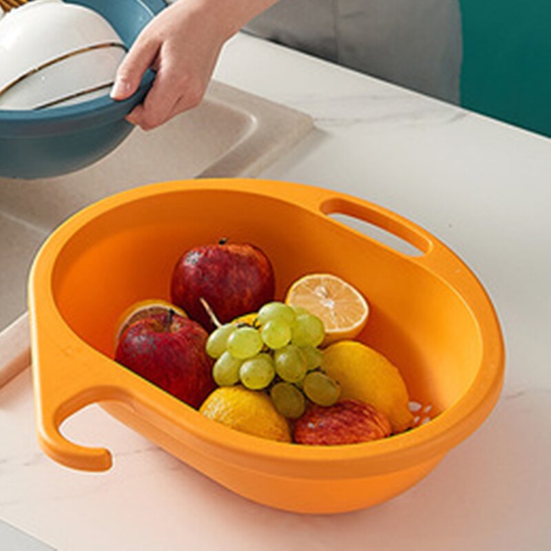 Escurridor redondo para fregadero, escurridor redondo para lavar platos, escurridor de utensilios, cesta de drenaje para verduras y frutas, accesorios de cocina
