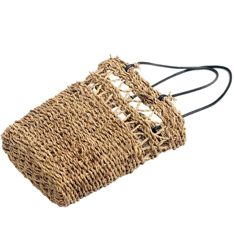 Best Hand-Woven Seagrass Storage Basket Nordic Simple Fruit Gardening Wall Hanging Flower Pot Planter Storage Baskets
