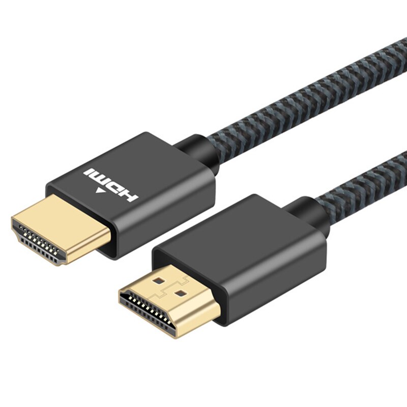 4k HDMI Kabel 1Ft 30cm hoch Geschwindigkeit HDMI 2,0 4K 60Hz kabel mit geflecht und Legierung Hülse Kompatibel UHD TV, blu-Strahl, Xbox, PS4/3, PC