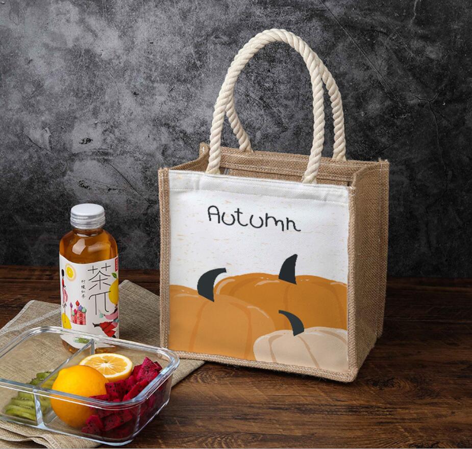 Fruits Portable Insulated Lunch Bag For Women Cooler Bag Kids lunch Box Thermal Case Pouch Lunch Container School Food Box: NO 7