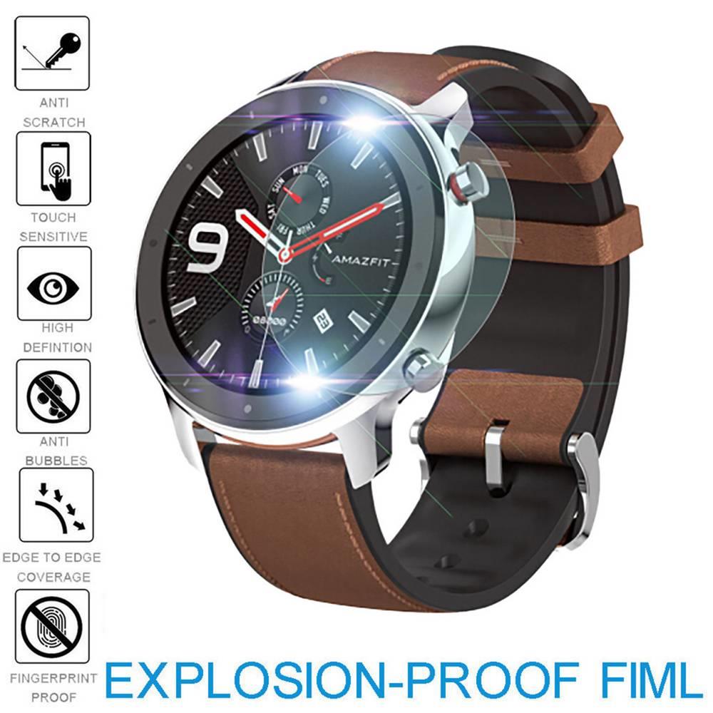 Amazfit 47mm GTR Universele Vervanging Lederen Horloge Armband Band 22mm Band voor Xiaomi Huami Amazfit GTR: 47mm protector