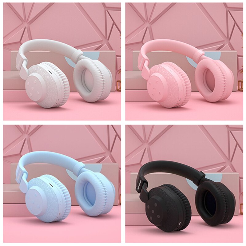 Wireless Headphones Bluetooth 5.0 Headset Foldable Headphone Adjustable Earphones With Mic For phone Pc Laptop Game