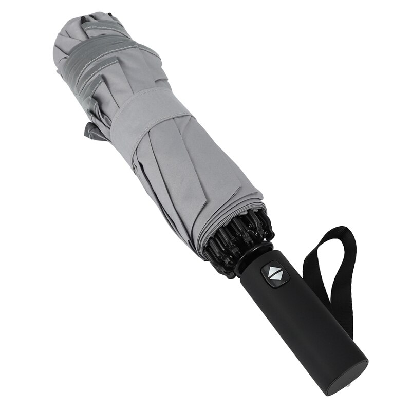 Paraguas automático plegable resistente al viento para hombre y mujer, paraguas grande a prueba de viento, a prueba de viento, 10K