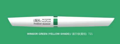 Winsor & Newton Pigment Markers Blue and Green Tones: Winsor Green