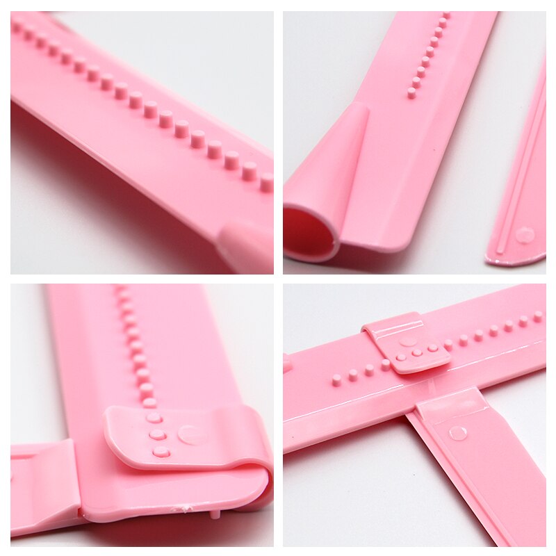 Cake Scraper Smoother Adjustable Plastic Fondant Cake Polisher Edge Smoothing Tool for DIY Cake Bakeware Kitchen Cake Tool