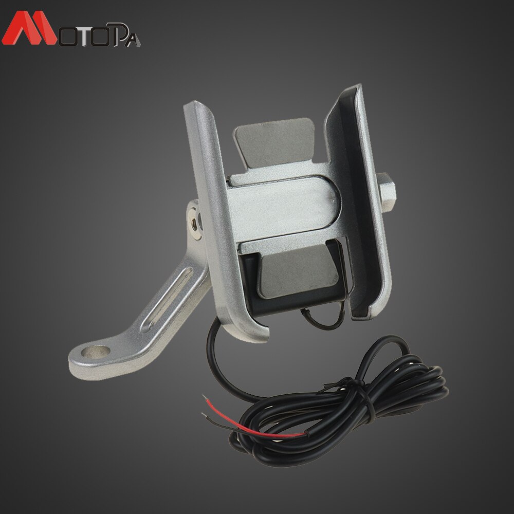 Montana XR5 Motorcycle Mobile Phone Holder Stand Aluminum Navigation Bracket Mount For Macbor Montana XR5 XR 5: B8 Mirror mount