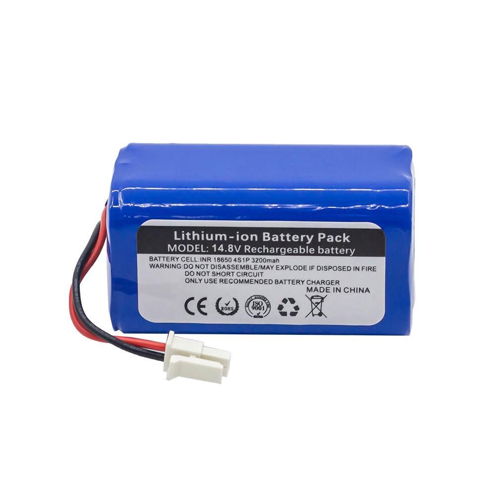 4S1P 14.4V/14.8V 3900mAh Li-Ion battery for Polaris PVCR 3200 IQ Home Aqua Bagotte BG800 KyvolE31 Coredy R750 Vacuum Cleaner