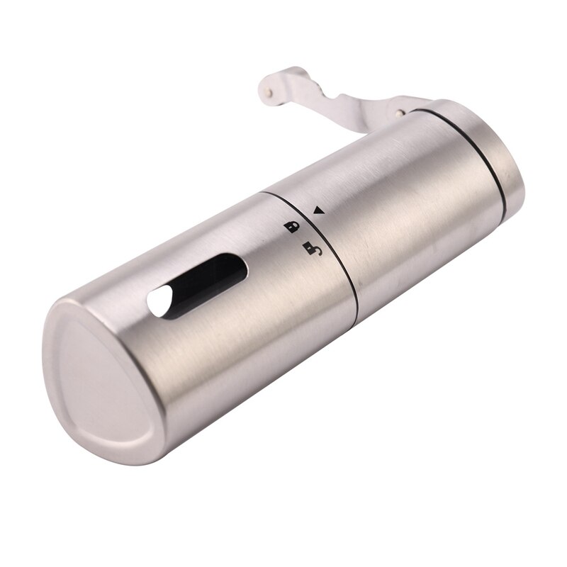 Handmatige koffiemolen - handmatige conische koffiebonenmolen met keramisch mechanisme van flafster kitchen - draagbare roestvrijstalen frees