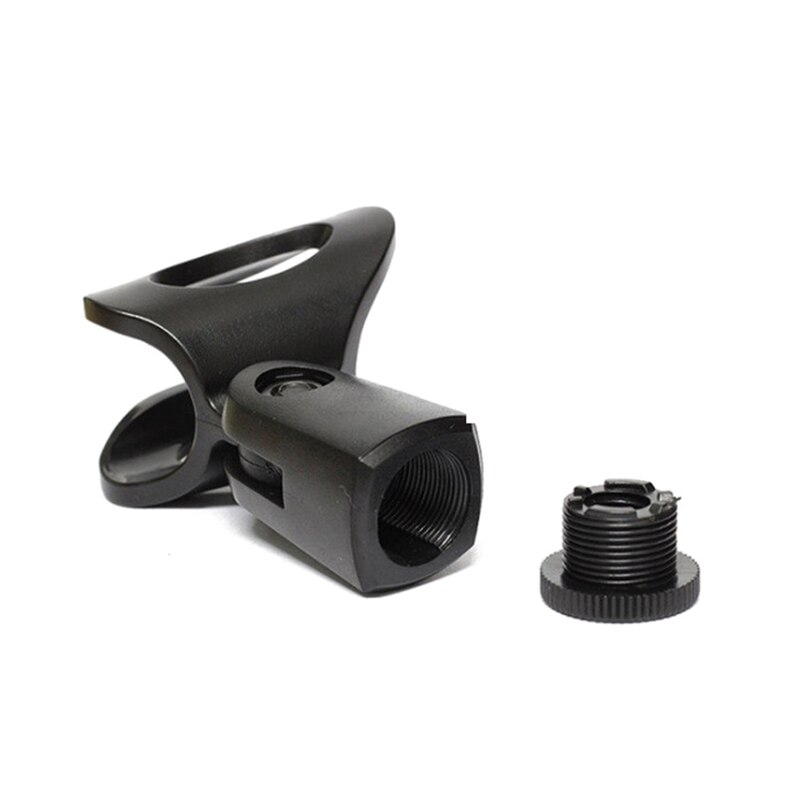 Break Resistant Mic Clip Microphone Holder for Handheld Wired/Wireless Mics